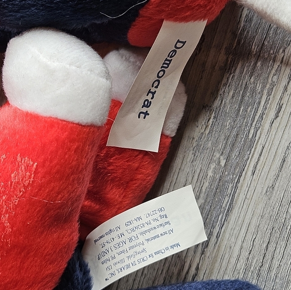 Democrat Donkey Republican Elephant Stuffed Animal - Picture 7 of 9